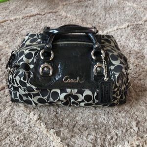 Black COACH purse